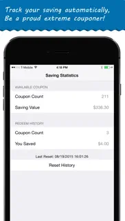 coupon keeper 2 lite iphone screenshot 4