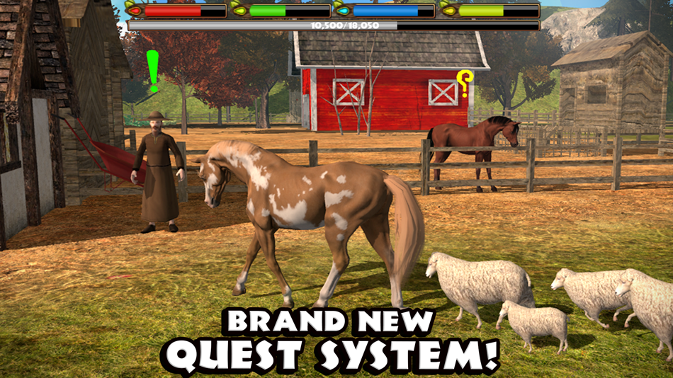 #4. Ultimate Horse Simulator (iOS) Podle: Gluten Free Games
