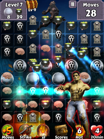 Monster Mash Mania Halloween - Wear pumpkin costumes and collect haunted wallpapers iPad screenshot 1 - Games app