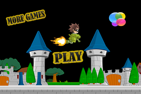 Jet-Pack Fire Hero: Dragon Attack Slay-er Empire screenshot 4