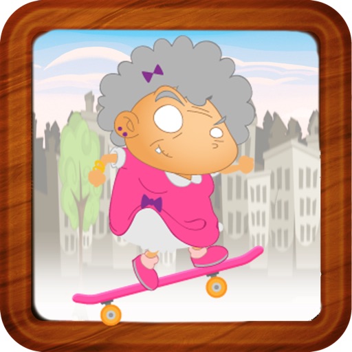 A Funky Grandma Skater - eXtreme Skateboarding Stunts Edition