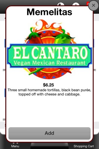 El Cantaro Vegan screenshot 3