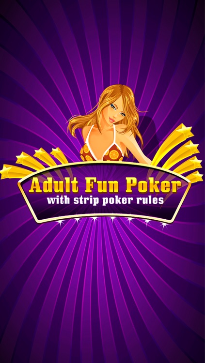 Adult Fun Poker - with Strip Poker Rules