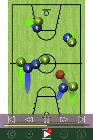 Basketball Tactics Board for mini basketball player screenshot 3