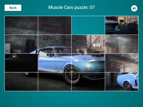 Muscle Cars Sliding Jigsaw screenshot 4