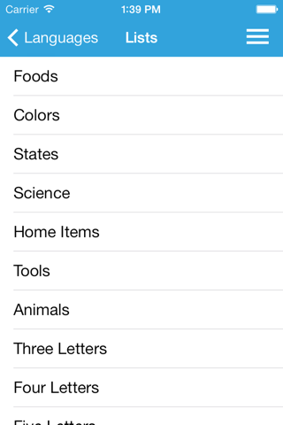 Spell Pop Lists screenshot 2