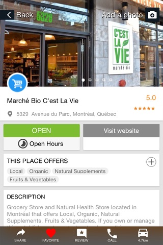 RealFood - Find Healthy Places screenshot 2