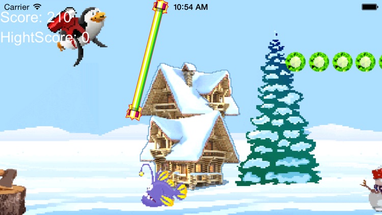 Ice Racing - Flappy Pinguin Pixelated Edition screenshot-3