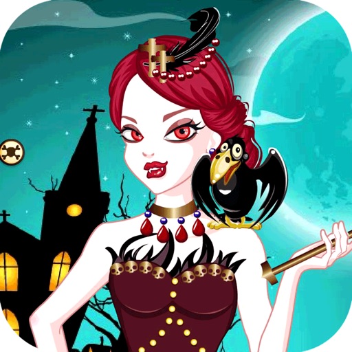 Queen of vampire - Dress up games