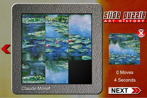 Slide Puzzle Painting (Art History) screenshot 2