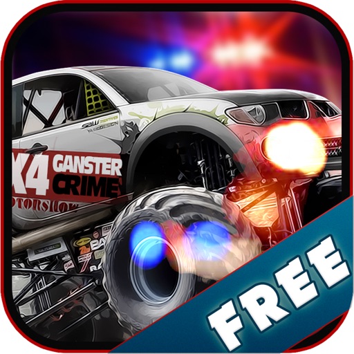 4x4 Gangster Crime Police Smash Wars - Monster Truck Mafia Games FREE iOS App
