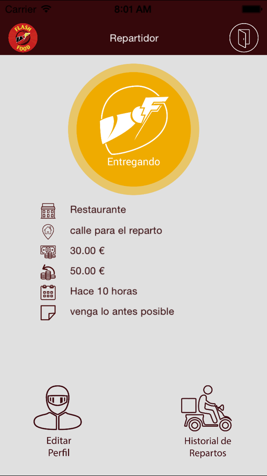 #3. Flash Food (iOS) Podle: GRUPO WINECTA TRANSFORMACION DIGITAL SOCIEDAD LIMITADA