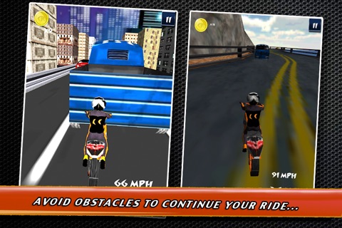 Crash Rider 2 - Turbo Bike in Nitro Mayhem Racing screenshot 4