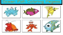 Game screenshot Ocean Fish Coloring Pages for Toddlers and Kids mod apk