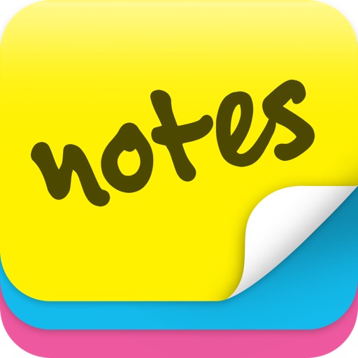 Sticky Notes iPad - Reminders & Notes App - with Alarms and Sharing icon