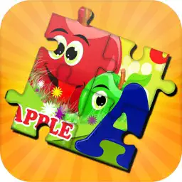 Alphabet Jigsaw Puzzle - Free Puzzle Kids Games app icon