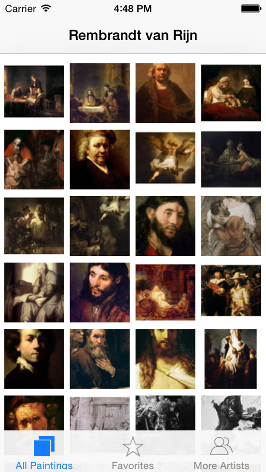 Rembrandt 174 Paintings HD 170M+  Ad-free - 3.0 - (iOS)