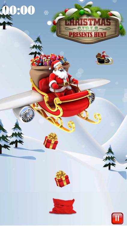 Christmas Presents Hunt Lite - Racing Catch Gift from the Sky - Free Version