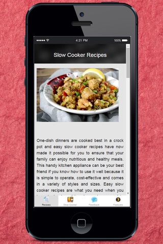 Slow Cooker Recipes - Sweet Slow Cooker Recipes and Crockpot Desserts screenshot 2