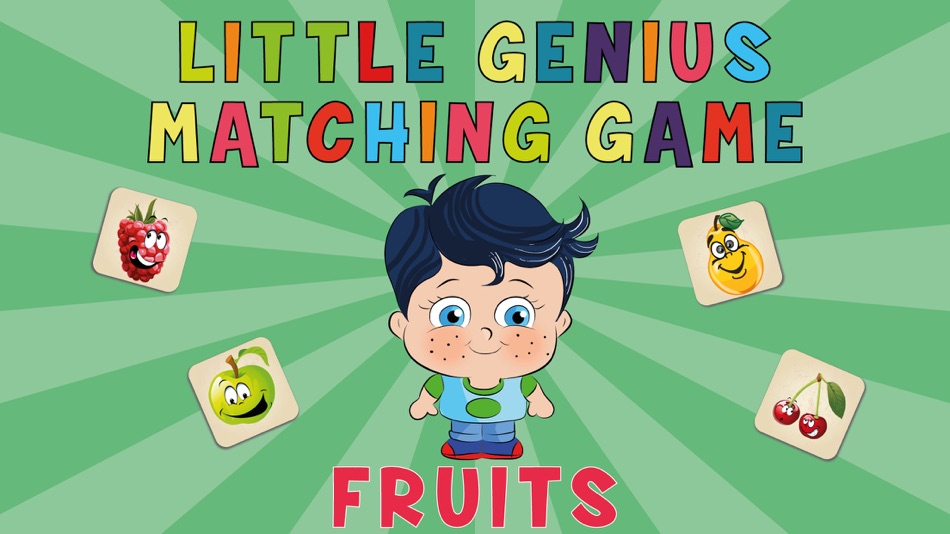 Little Genius Matching Game - Fruits - FREE - 3.0.2 - (iOS)