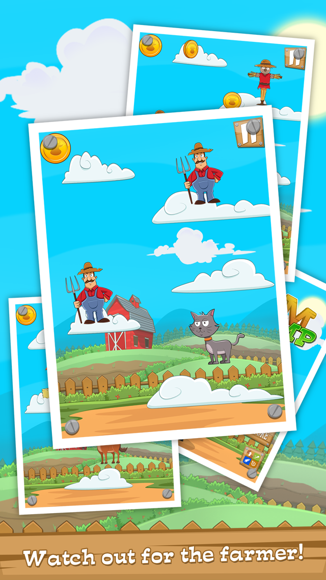 How to cancel & delete Farm Day Jump FREE - Featuring Cow, Pig, Chicken and Friends! from iphone & ipad 3