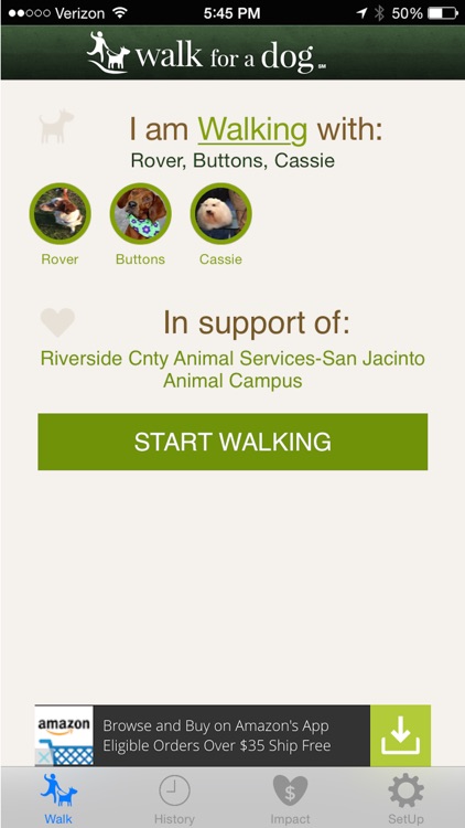 Walk for a Dog