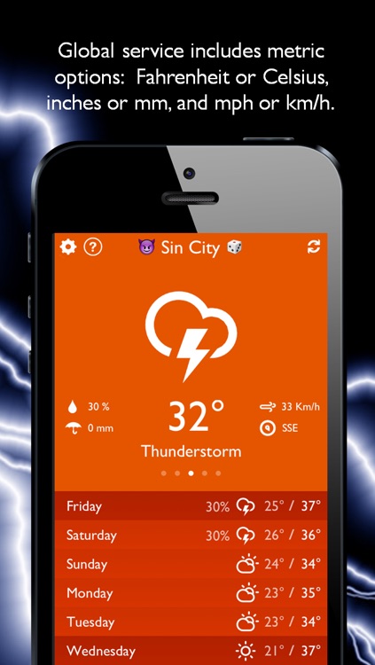 Weathergy – Free Weather & Clock screenshot-3