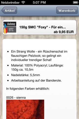 Jules Geschenkevitrine - App für Handarbeitsartikel screenshot 3