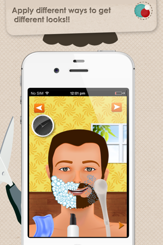 Screenshot of Beard & Shave Barber Lite
