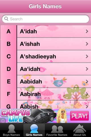 Islamic Baby Names / Muslim Boys-Girls Names With Perfect Meanings screenshot 3