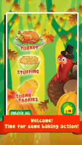 Thanksgiving Dinner Food Maker Salon - fun lunch cooking & making games for kids 2 (boys & girls) screenshot #1 for iPhone