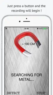 metal distance - metal detector iphone screenshot 2