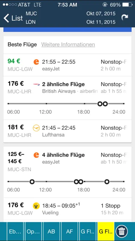 Flughafen München - Tracker screenshot 5 of 5