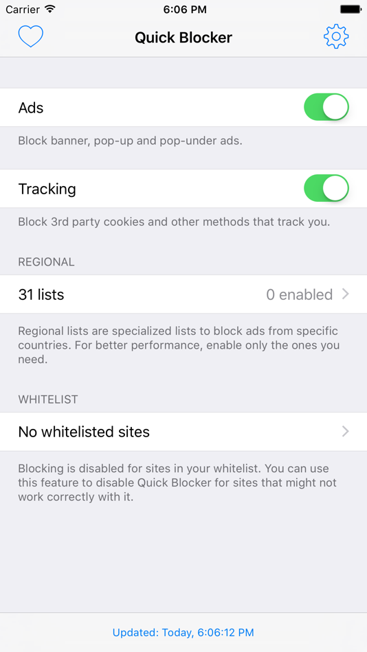 Quick Blocker - 1.0 - (iOS)
