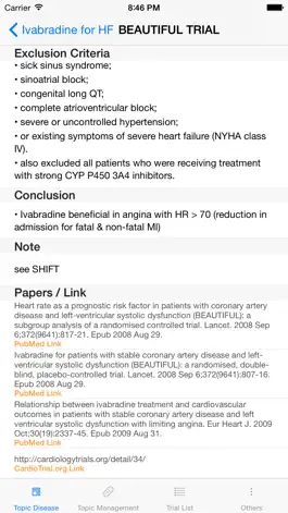 Game screenshot HeartEvidence Pro: Landmark trials in cardiology hack