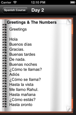 Learn Spanish* screenshot 4