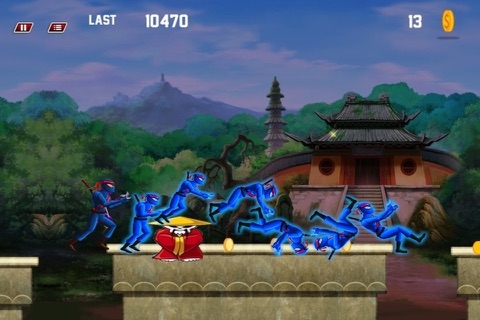 A Jungle Ninja Endless Run-Free screenshot 2