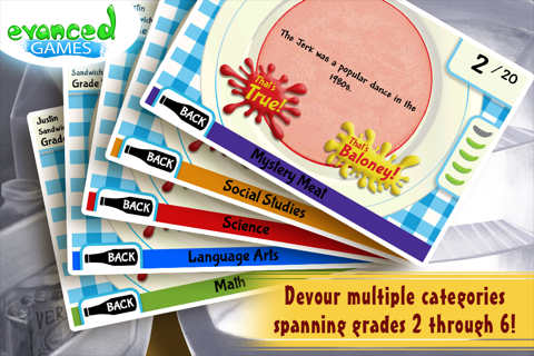 That's Baloney! Kids Quiz Game screenshot 2