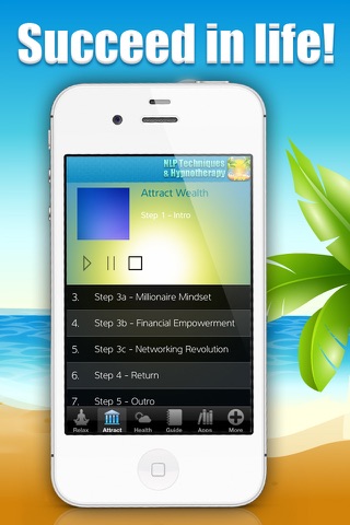 NLP Techniques & Hypnotherapy PRO - Subliminal Law of Attraction for Positive Attitude, Happiness, Motivation & Anxiety screenshot 3