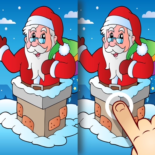 Christmas Find the Difference Game for Kids, Toddlers and Adults iOS App