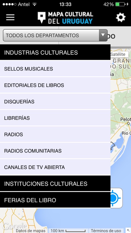 Mapa Cultural del Uruguay