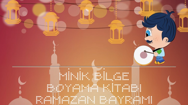 Ramazan Boyama Kitabı - Minik Bilge Ramazan Ayını Kutluyor