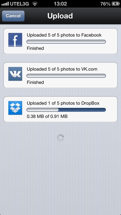Ultimate Photo Uploader for social networks screenshot-3