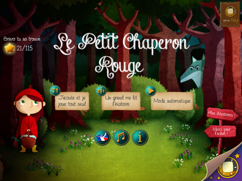 Screenshot #4 pour Le Petit Chaperon Rouge : ShinyTales