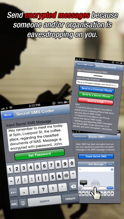 Secret Toolbox - Spy Camera Photos Videos Recorder, Hide & Password Lock Pictures Movies Album Folder, Private Text Message Encryption