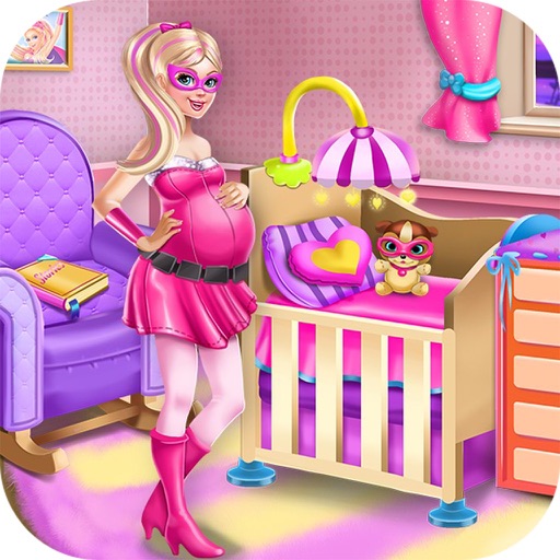 Super Girl Maternity deco iOS App