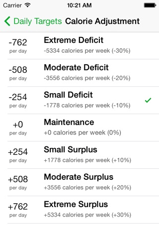 Lean Machine - Bodybuilding Calculator screenshot 4