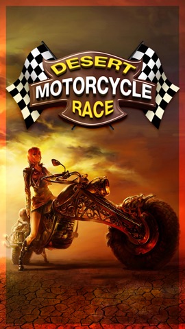 オートバイの砂漠レーストラック：最高の楽しみの子供の3Dダートバイクレースゲーム (Motorcycle Desert Race Track: Best Super Fun  3D Simulator Bike Racing Game)のおすすめ画像1