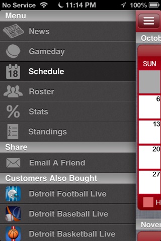 Detroit Hockey Live screenshot 2