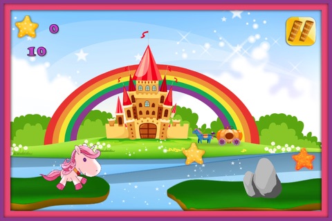 My Pink Unicorn Princess Game - Little Pony Run screenshot 2